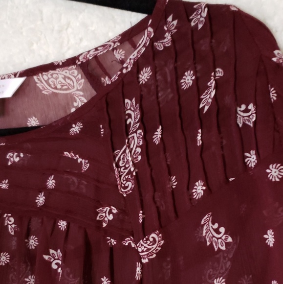 Lauren Conrad | Boho Blouse xs - Picture 3 of 7